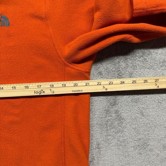 The North Face Quarter 1/4 Zip Pullover Sweater Mens Medium Purple Outdoor Sweat - Picture 5 of 6